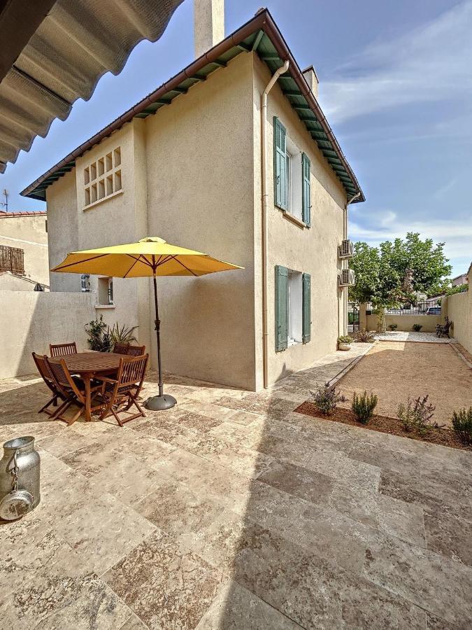 Charmante Maison De Ville Avec Jardin, Terrasse Et Terrain De Petanque 포쉬르메르 외부 사진